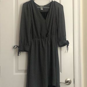3 for $10 | H&M | BLACK PRINT DRESS